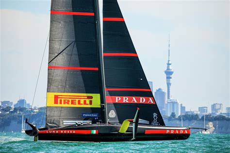 LUNA ROSSA PRADA PIRELLI DOMINATE MATCH RACE .